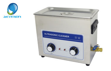 6.5L วิศวกรรมอัลตราโซนิกทำความสะอาดถังมีการระบายน้ำ, จับเวลาและเครื่องทำ