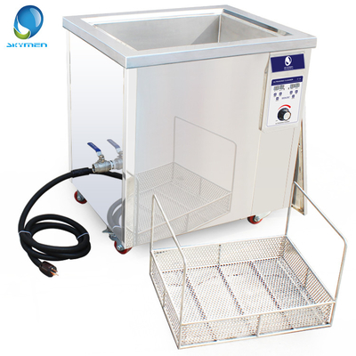 99L 1500w เครื่องทําความสะอาดอุตสาหกรรมอุตสาหกรรม Ultrasonic สําหรับหลอดอลูมิเนียมน้ํามันกําจัด การทําความสะอาดที่ประสิทธิภาพ