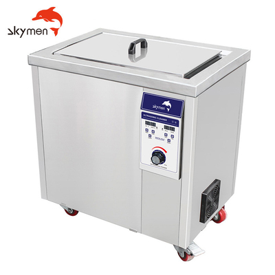 เครื่องทําความสะอาดด้วยเสียงฉีด ultrasonic 99L 28/40KHz สําหรับการกําจัดน้ํามันจากชิ้นส่วนเครื่องยนต์