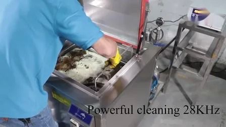 เครื่องทําความสะอาดคาร์บิวเรเตอร์ด้วยเสียงฉาย 40kHz ขายร้อน สําหรับล้างน้ํามันเครื่องกรองรถยนต์