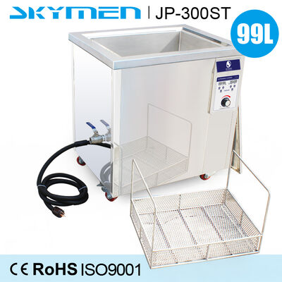 เครื่องทำความสะอาดอัลตราโซนิกอุตสาหกรรม Jp-300st ขนาด 100 ลิตร
