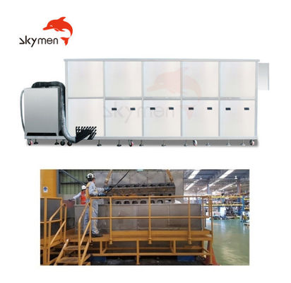 คุณภาพ  34.2KW Ultrasonic Cleaning Equipment For Turbo Blade Aerospace Component โรงงาน
