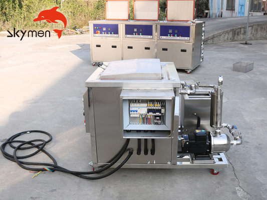 เครื่องทําความสะอาด ultrasonic Mechanical 6000W พร้อม 60 เครื่องแปลง / เครื่องกําหนดเวลา / เครื่องทําความร้อน