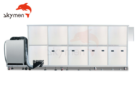 เครื่องซักผ้าอัลตราโซนิกอุตสาหกรรม 2500L SUS316 สำหรับเครื่องแลกเปลี่ยนความร้อน