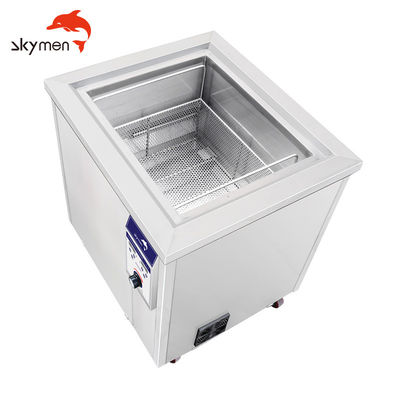 เครื่องทำความสะอาดอัลตราโซนิกถังเดี่ยวอุตสาหกรรม 99L 1500W, 28kHz และ 40kHz สำหรับการทำความสะอาดชิ้นส่วนรถยนต์