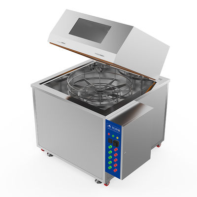 เครื่องทำความสะอาดอัลตราโซนิกสำหรับอุตสาหกรรม ถัง 40 ลิตร 380V สำหรับขจัดคราบไขมันชิ้นส่วนรถยนต์