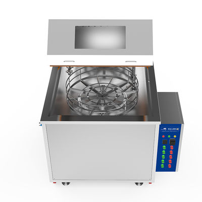 เครื่องทำความสะอาดอัลตราโซนิกสำหรับอุตสาหกรรม ถัง 40 ลิตร 380V สำหรับขจัดคราบไขมันชิ้นส่วนรถยนต์