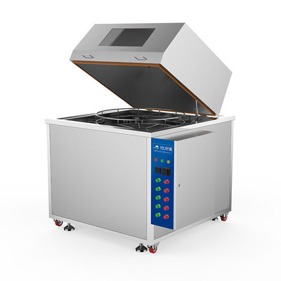 เครื่องทำความสะอาดอัลตราโซนิกสำหรับอุตสาหกรรม ถัง 40 ลิตร 380V สำหรับขจัดคราบไขมันชิ้นส่วนรถยนต์