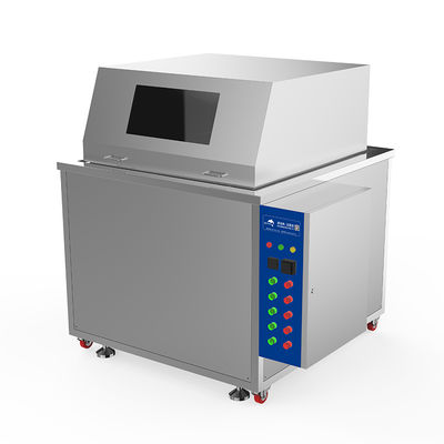 เครื่องทำความสะอาดอัลตราโซนิกสำหรับอุตสาหกรรม ถัง 40 ลิตร 380V สำหรับขจัดคราบไขมันชิ้นส่วนรถยนต์