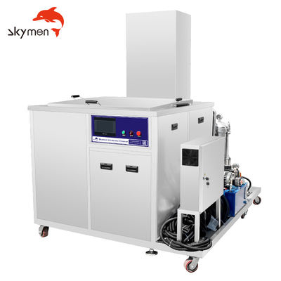Skymen เครื่องทําความสะอาด ultrasonic อุตสาหกรรม 100L 1800W 28K / 40KHz ถังเหล็กไร้ขัด