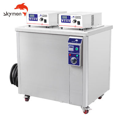 Skymen เครื่องทําความสะอาด ultrasonic อุตสาหกรรม 100L 1800W 28K / 40KHz ถังเหล็กไร้ขัด