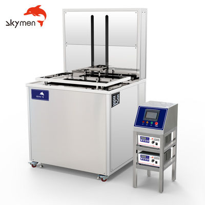 Skymen เครื่องทําความสะอาด ultrasonic อุตสาหกรรม 100L 1800W 28K / 40KHz ถังเหล็กไร้ขัด
