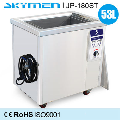 53L Stainless Steel 304 Industrial Ultrasonic Cleaner with Heated Control Mechanical Timer and Eco-Friendly Design