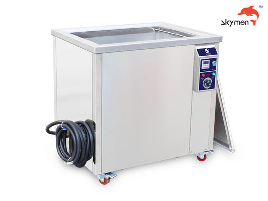 360L Capacity Single Tank Industrial Ultrasonic Cleaner with AC380V 50Hz Power and 99-hour Timer for DPF Cleaning
