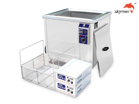 360L Capacity Single Tank Industrial Ultrasonic Cleaner with AC380V 50Hz Power and 99-hour Timer for DPF Cleaning