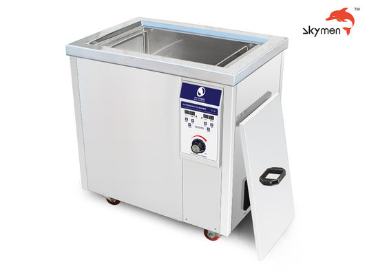 เครื่องทําความสะอาดอุตสาหกรรมด้วยเสียงฉีด ultrasonic 99L SUS304 ถัง ด้วยพลังงานการทําความร้อน 4500W และความถี่ 28kHz/40kHz