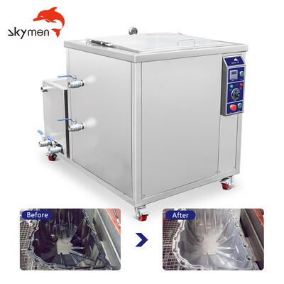 การทําความสะอาดกล่องเกียร์ด้วยเสียงฉีดฉีด ถอนไขมัน น้ํามัน และโลหะ