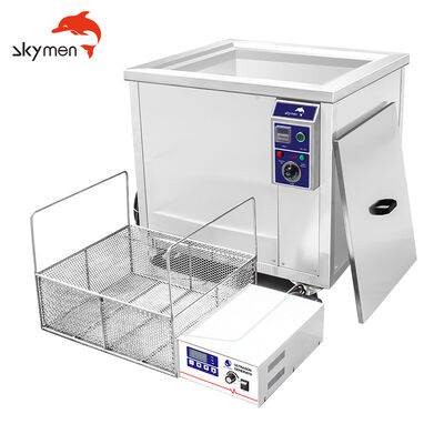 เครื่องทำความสะอาดอัลตราโซนิกอุตสาหกรรม Skymen 135L สำหรับทำความสะอาดชิ้นส่วนอะไหล่ ชิ้นส่วนฮาร์ดแวร์