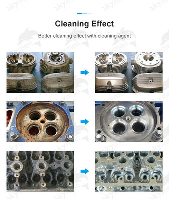 เครื่องล้างอัลตราโซนิกอุตสาหกรรม Skymen 960L สำหรับการบำรุงรักษาทางทะเล, เครื่องทำความสะอาดชิ้นส่วนเครื่องยนต์