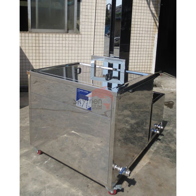 เครื่องทําความสะอาด ultrasonic อุตสาหกรรมที่มีระบบยก