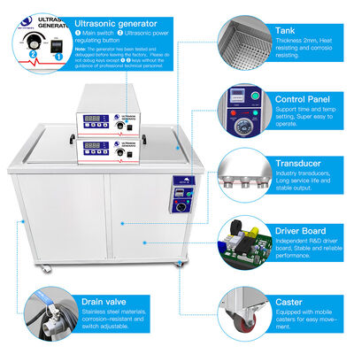 เครื่องทําความสะอาด ultrasonic อุตสาหกรรมสําหรับ DPF ถอนไขมัน