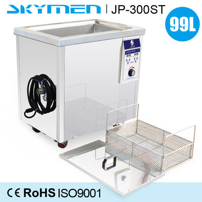 เครื่องทำความสะอาดอัลตราโซนิกอุตสาหกรรม Jp-300st ขนาด 100 ลิตร