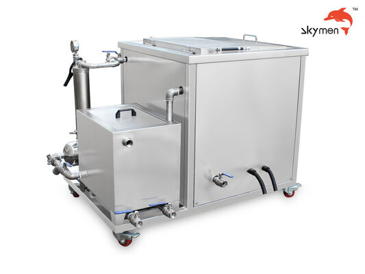 หัวกระบอก เครื่องทําความสะอาด ultrasonic อุตสาหกรรมที่มีระบบกรอง