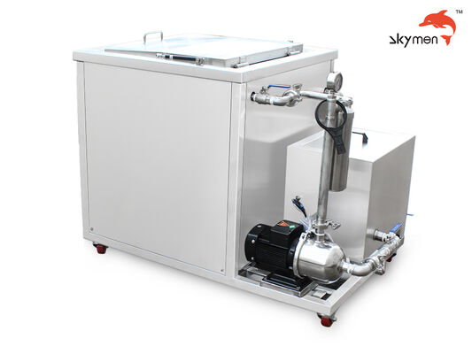 หัวกระบอก เครื่องทําความสะอาด ultrasonic อุตสาหกรรมที่มีระบบกรอง