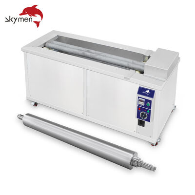 เครื่องทำความสะอาดอัลตราโซนิกลูกกลิ้ง Anilox สำหรับการกำจัดหมึกและสารตกค้าง