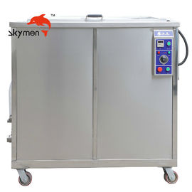 แม่พิมพ์พีวีซีสแตนเลสทำความสะอาดอัลตราโซนิกอุตสาหกรรม 135L 99h ตั้งเวลา 1800W