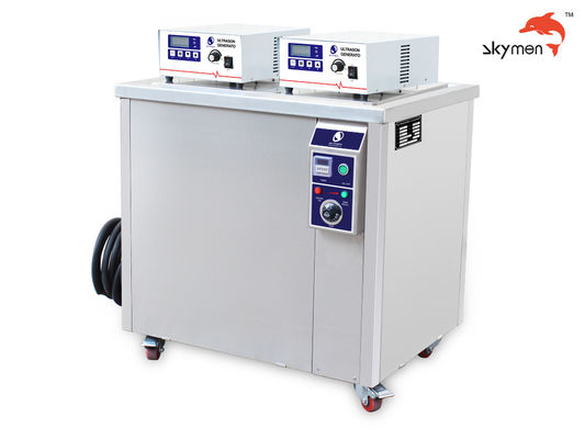 เครื่องซักผ้าอัลตราโซนิกน้ำร้อนอุตสาหกรรมถังเดี่ยวขนาดใหญ่ 800L พร้อมฮีตเตอร์