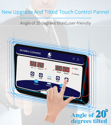 Skymen Ultrasonic Bath สำหรับตลับปืนพกพร้อมฮีตเตอร์ 200W 1.72 แกลลอน