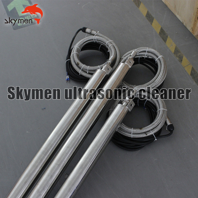 Sus304 ถัง Immersible Ultrasonic Transducer Tubular Water Drop Skymen