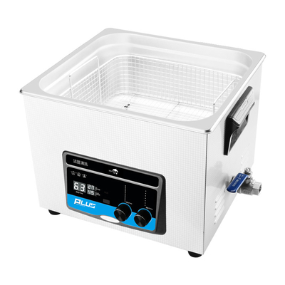 เครื่องทำความสะอาดอัลตราโซนิกแบบตั้งโต๊ะ 600W 15L Skymen Jp-060 Plus เครื่องทำความร้อนแบบปรับได้