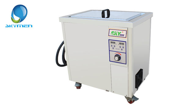 Skymen 77L เครื่องทําความสะอาดอุตสาหกรรม ultrasonic กับถังสแตนเลสสําหรับทําความสะอาดอะไหล่รถยนต์