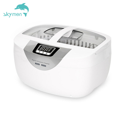 เครื่องทำความสะอาดเครื่องประดับอัลตราโซนิกมือถือขนาดเล็ก Skymen 2.5L 70W 5 การตั้งค่าเวลาดิจิตอล