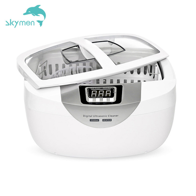 เครื่องทำความสะอาดเครื่องประดับอัลตราโซนิกมือถือขนาดเล็ก Skymen 2.5L 70W 5 การตั้งค่าเวลาดิจิตอล