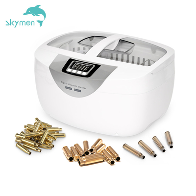 ใช้ในบ้าน 2.5L Ultrasonic Gun Parts Cleaner SUS304 ถัง ABS Housing