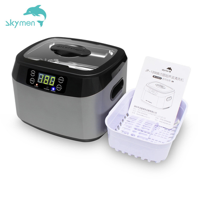 Skymen 60W Commercial Digital Ultrasonic Cleaner Automatic สำหรับแปรงแต่งหน้า Eye Glass