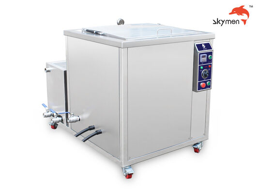 เครื่องทำความสะอาดอัลตราโซนิก 135 ลิตรพร้อมระบบกรองสำหรับขจัดคราบน้ำมันและสนิม