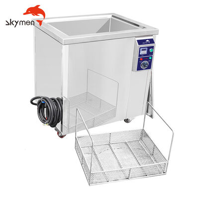 เครื่องทำความสะอาดอัลตราโซนิกมาตรฐานอุตสาหกรรม Skymen ขจัดคราบน้ำมัน สนิม ขี้ผึ้ง 100 ลิตร JP-300ST