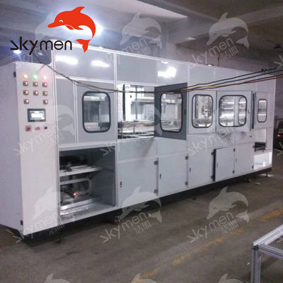1200W SUS304 ระบบทำความสะอาดอัลตราโซนิกสามขั้นตอนล้างล้างแห้ง SUS316