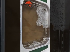 Skymen เครื่องทำความสะอาดอัลตราโซนิกสำหรับทำความสะอาดสกรูขจัดสนิม 15 ลิตร ระบบควบคุมเชิงกล