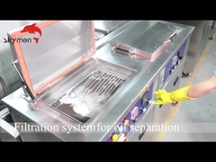 ตัวจับเวลาแบบปรับได้อุตสาหกรรมเครื่องทำความสะอาดอัลตราโซนิก 360L 3600W สำหรับ Ejector Pins / Punchs